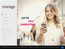 Tablet Screenshot of imanage.info
